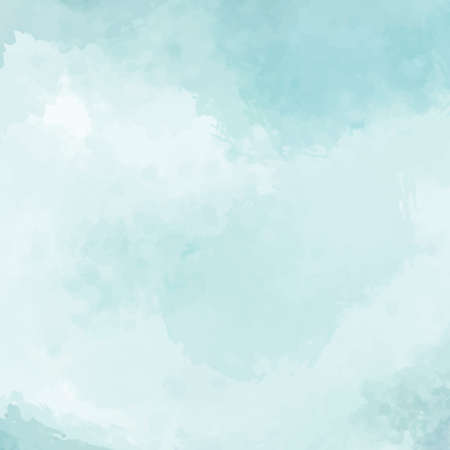 abstract watercolor background with drips blots and smudge stains.