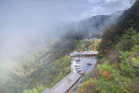 Shennongjia scenic area in early autumn.の写真素材