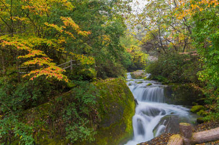 Shennongjia Xiangxi water fallsの写真素材