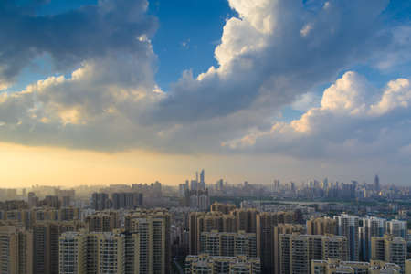 Wuhan summer sceneryの写真素材