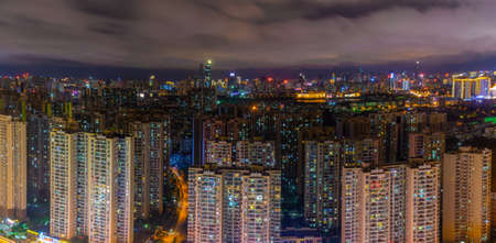 Wuhan summer night scene