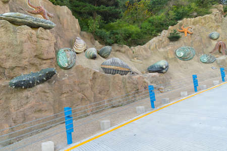 Dalian Binhai Road Haizhiyun Parkの写真素材