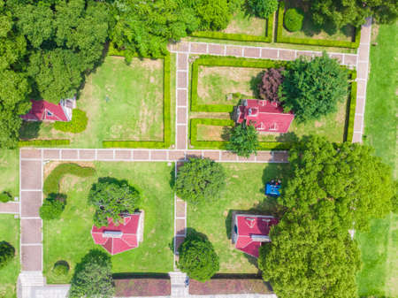 Wuhan East Lake Scenic Area Summer Aerial Scenery