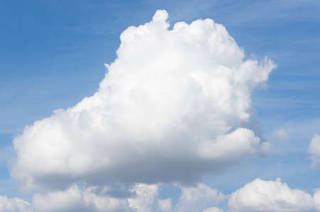 Outdoor sky and clouds natural sceneryの写真素材
