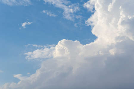 Outdoor sky and clouds natural sceneryの写真素材