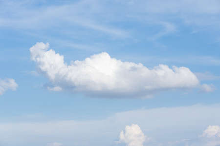 Outdoor sky and clouds natural sceneryの写真素材