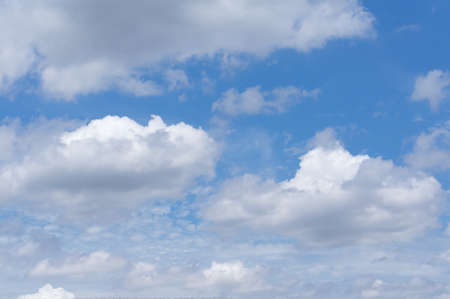 Outdoor sky and clouds natural sceneryの写真素材
