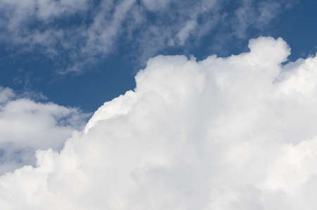 Outdoor sky and clouds natural sceneryの写真素材