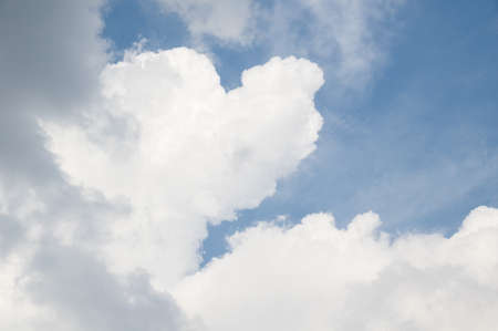 Outdoor sky and clouds natural sceneryの写真素材