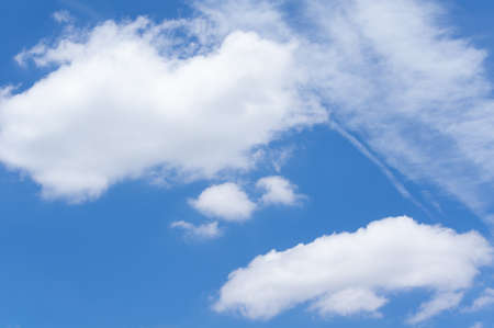 Outdoor sky and clouds natural sceneryの写真素材