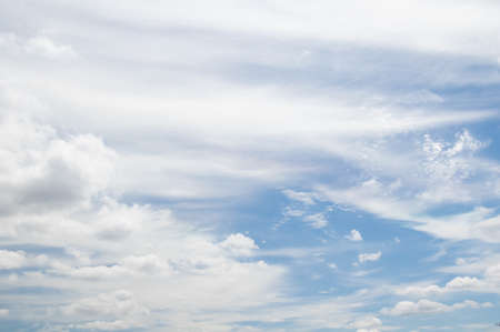 Outdoor sky and clouds natural sceneryの写真素材