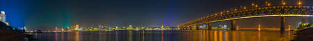Hubei Wuhan Night Sceneryの写真素材