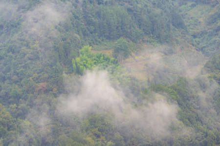 Autumn scenery in Enshi Tujia and Miao Autonomous Prefecture, Hubeiの写真素材