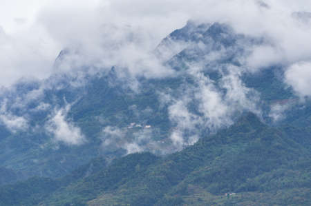 Autumn scenery in Enshi Tujia and Miao Autonomous Prefecture, Hubeiの写真素材