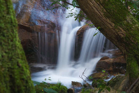 Early summer scenery of Dabie Mountain Bodaofeng Scenic Area in Luotian, Huanggang, Hubeiの写真素材