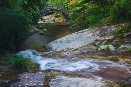 Early summer scenery of Dabie Mountain Bodaofeng Scenic Area in Luotian, Huanggang, Hubei