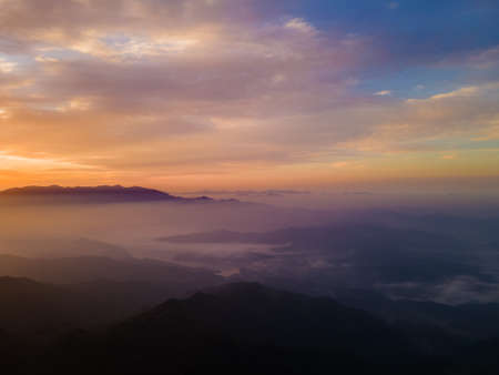 Early summer scenery of Dabie Mountain Bodaofeng Scenic Area in Luotian, Huanggang, Hubei