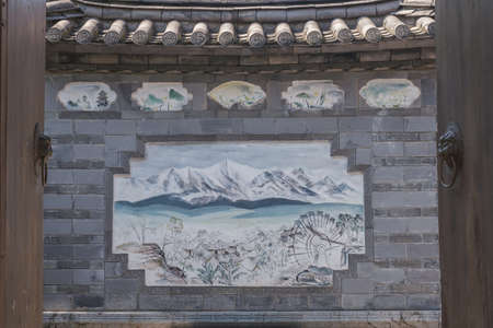 Summer scenery of Hubei Wuhan Garden Expo Parkの写真素材