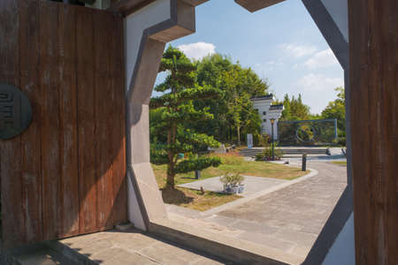 Summer scenery of Hubei Wuhan Garden Expo Parkの写真素材
