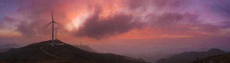 Huangmaojian scenery of Dabie Mountain, Xinyang County, Henan