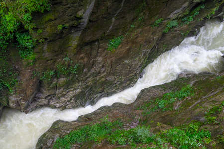 Autumn scenery in the Dixin Valley Scenic Area of Jianshi, Enshi, Hubei