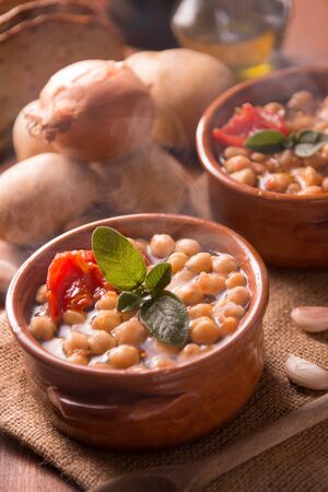 Chickpeas Soupの写真素材