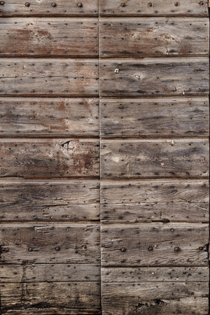 Old ruin wood door texture patternの写真素材