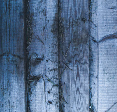 Old wooden plank board wall floor. House reparation, housework exterior and interior design wallpaper, background.の写真素材