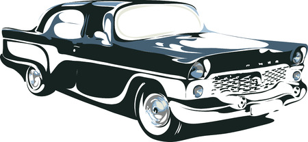 car in vector format 4のイラスト素材
