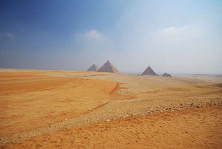 Pyramids of Gizaの写真素材