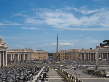 St. Peter's Basilica, Vaticano, Roma, Italiyのeditorial素材