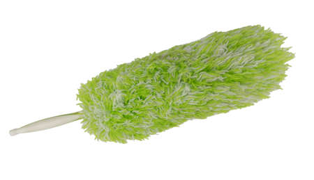House Cleaning Duster  isolated on white backgroundの写真素材