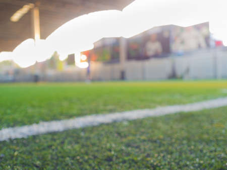 Blurry,motion blur.players playing footballの写真素材