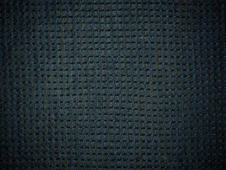 Close-up black hessian macro fabric texture background