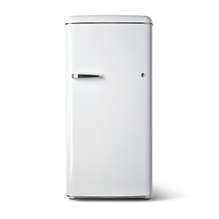 Refrigerator on a white backgroundの素材