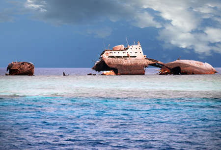 Shipwreckの写真素材