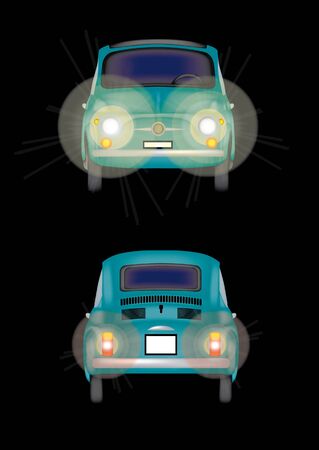 Vintage 500 by nightのイラスト素材