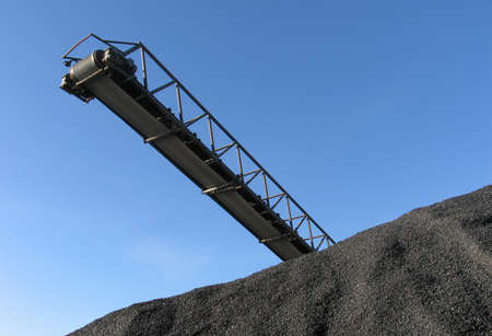 Conveyor belt - Scenery from the harbour area.