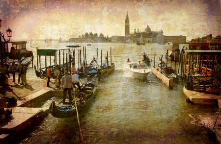  Postcard from Italy. - Venice.の写真素材