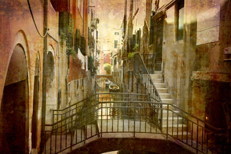 Postcard from Italy. -  Urban Venice.の写真素材