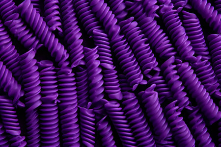 Molecular Perspectives. Uncooked Wholemeal Violet Pastaの素材