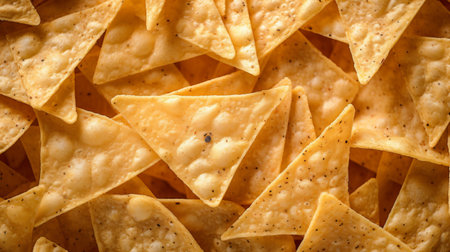 The tasty nachos chips backgroundの素材