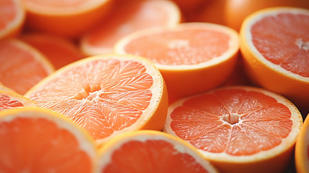 Macro Citrus Bliss on Woodの素材