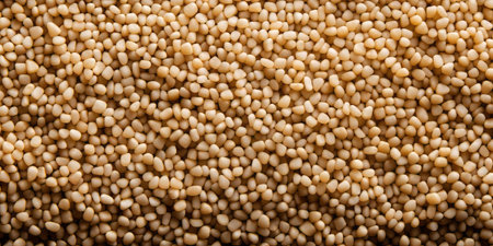 Buckwheat grains texture close up. Suitable for articles about diet life and healthy foodの素材