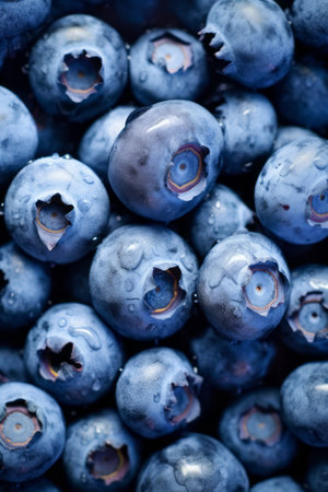 Ripe and Ready. Chef's High-Quality Blueberriesの素材