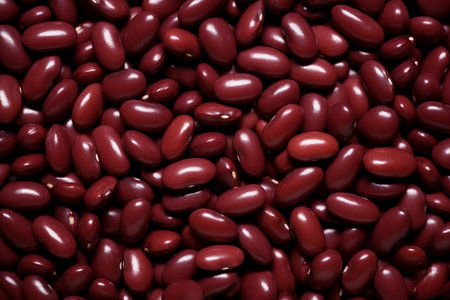 Up Close with Cooked Red Kidney Beansの素材
