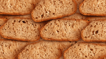 Loaf of Luxury. Isolated Grain Bread on Whiteの素材