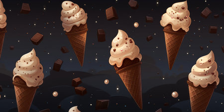 Strawberry Scoop Up Close. Design Wonderland Awaits.の素材