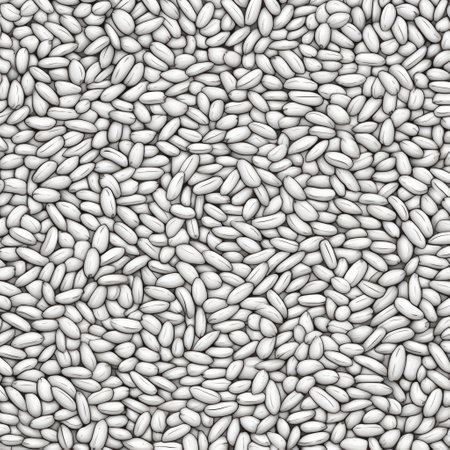 Rice Seeds at their Best. A Chef's Top-Down Taleの素材