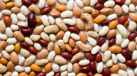 Red Beans for Creative Backgrounds.の素材